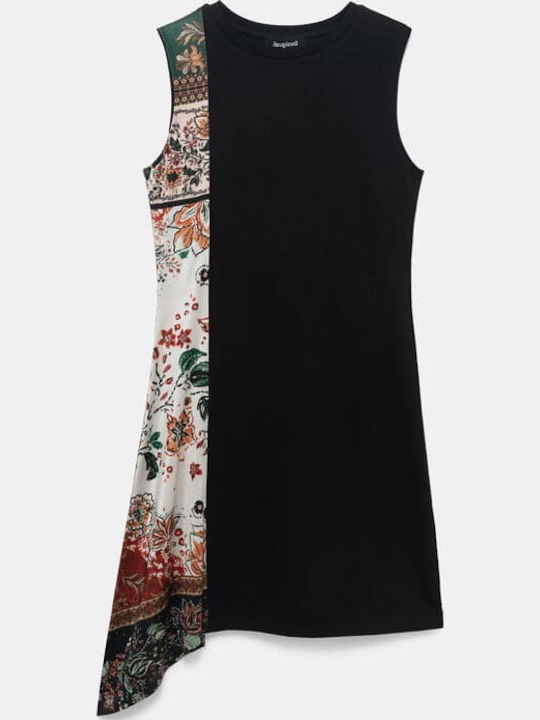 Thaiyu Summer Mini Dress Black