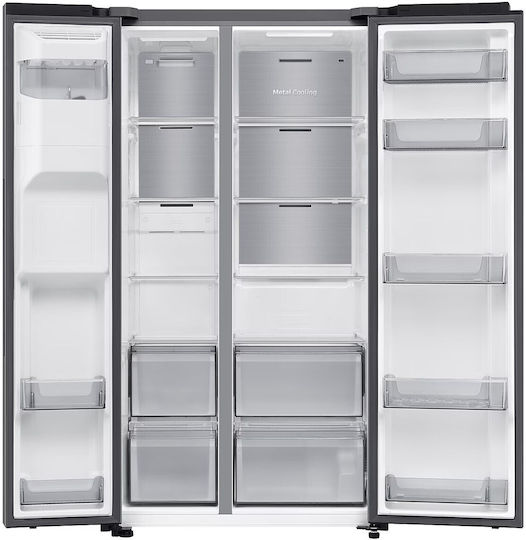 Samsung 640lt Î178.4xL91.2xA72.6cm. Inox RS70F64KETEF