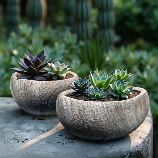 InTheBox Plant Pot Ceramic Beige