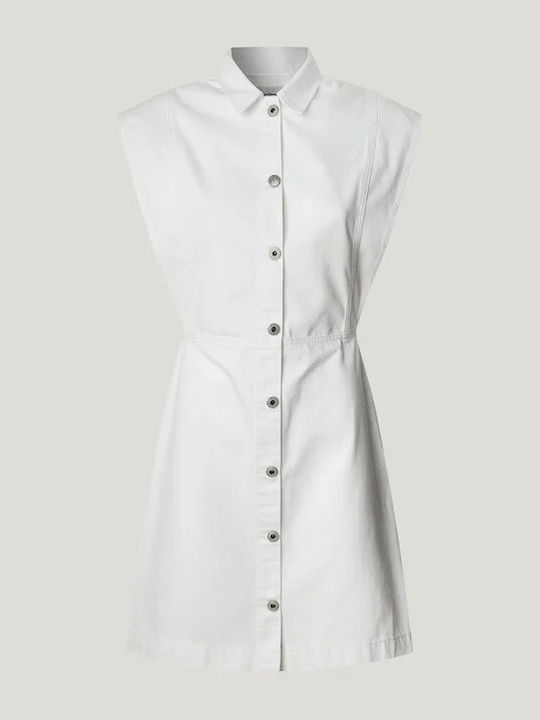 Dress Καλοκαιρινό Mini Φόρεμα White