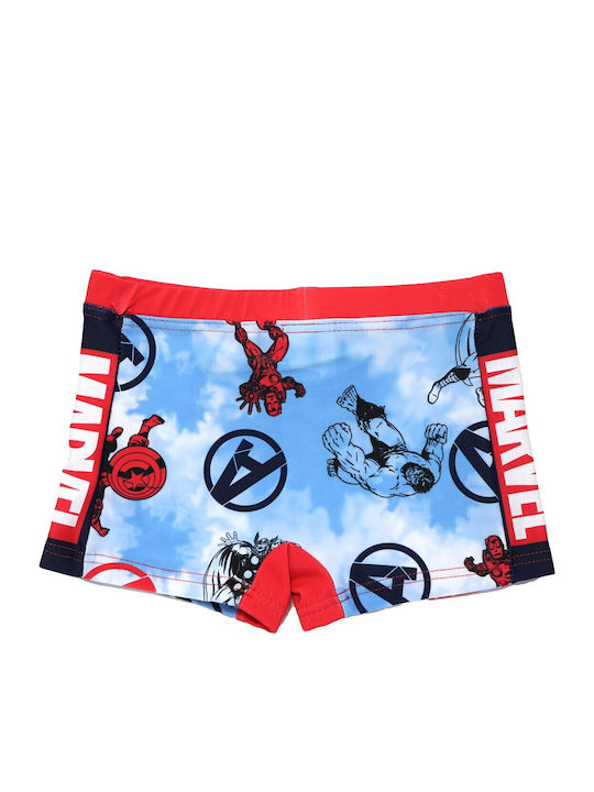 Marvel Costum de baie pentru copii Pantaloni scurți de înot Red