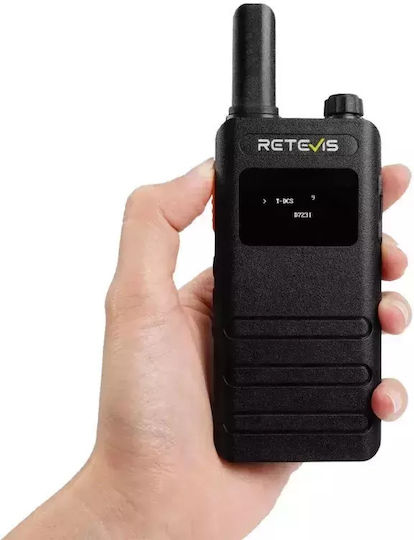 Retevis B63s Wireless Transceiver PMR 0.5W with Monochrome Screen Set of 2pcs