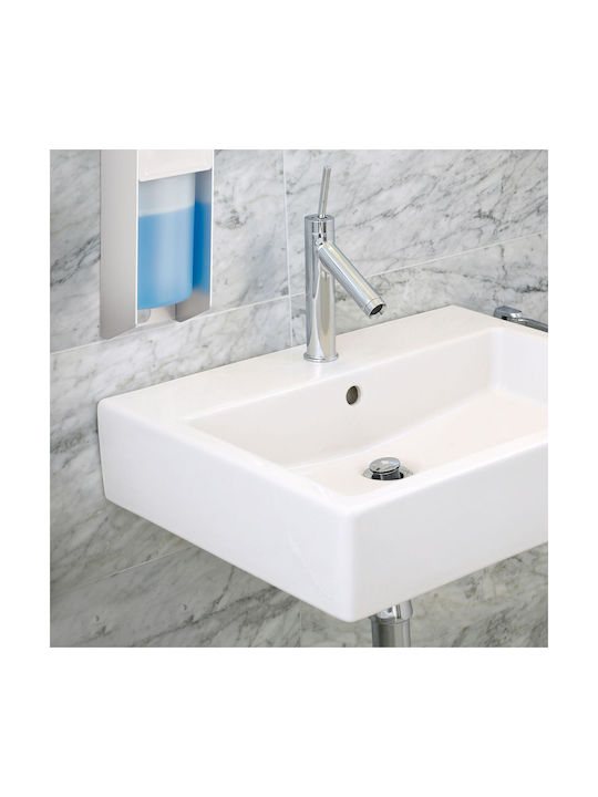 Relaxdays Spender Kunststoff Weiß 500ml