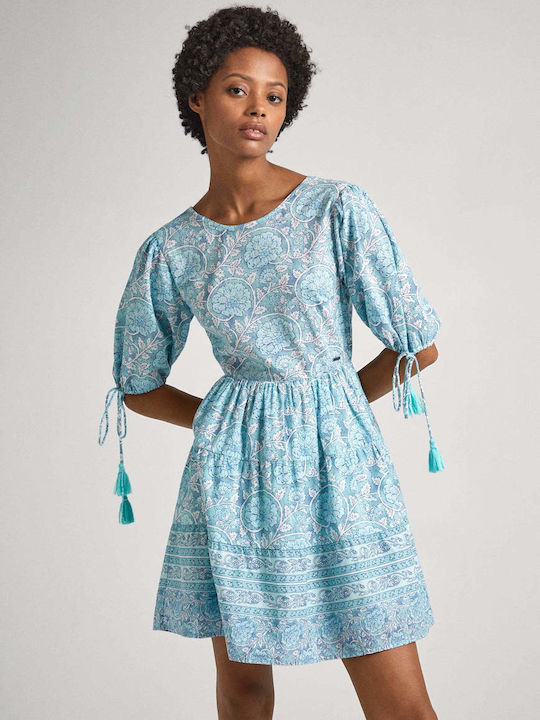 Mini Dress Blue