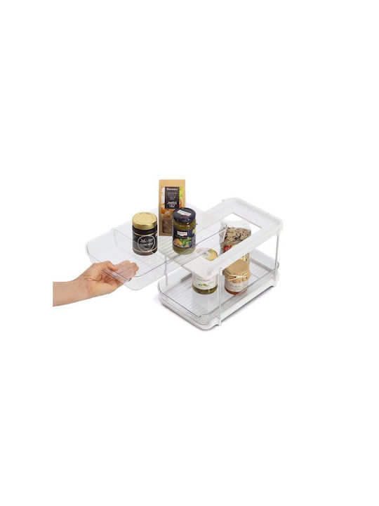 Zeller Tabletop Plastic Base 33.3x21x23cm White