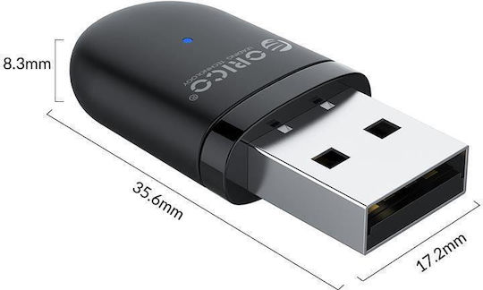 Orico Bta-sw01 V5.0 Адаптер Bluetooth Черен