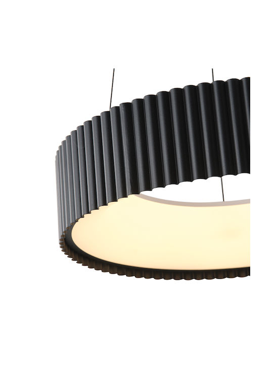 Eurolamp Lumini Suspendate Negru LED Cu Lumină Alb Cald 46x46x132.5cm
