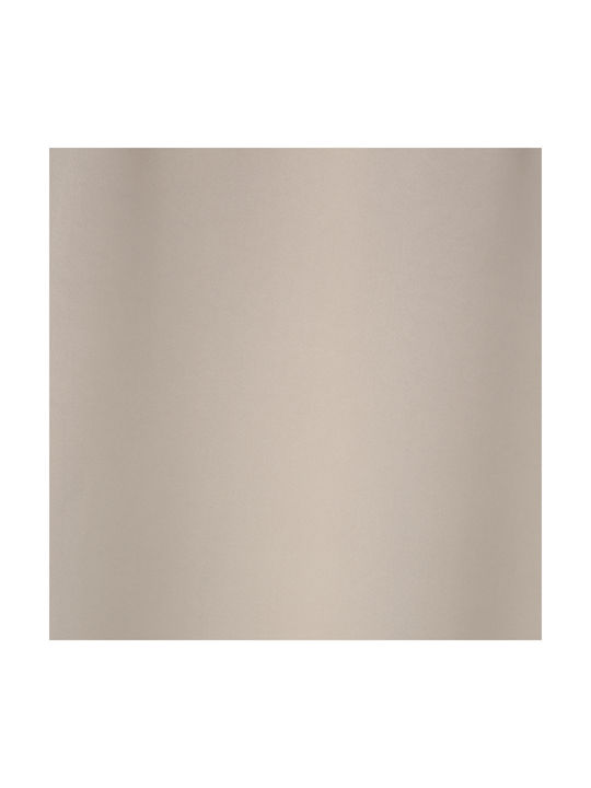 Set Perdele Opace Cu Capse Odelie Bej 135x240cm