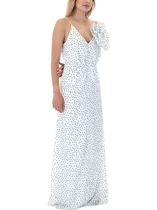 Summer Maxi Dress for Wedding / Christening White