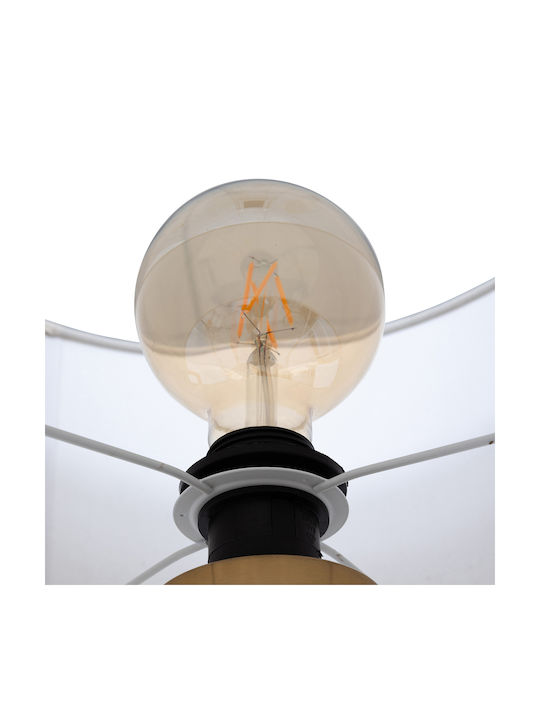 Lampa de podea cu Soclu pentru Bec E27 Auriu
