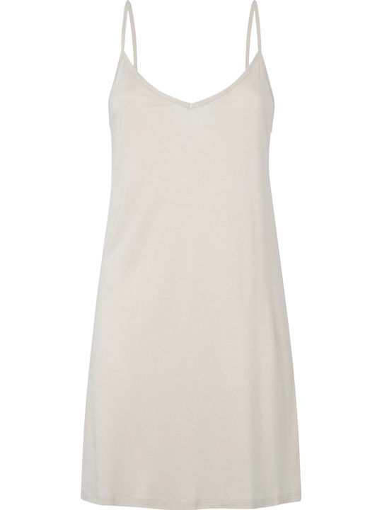 Patty Sommer Midi Hemdkleid Kleid Weiß