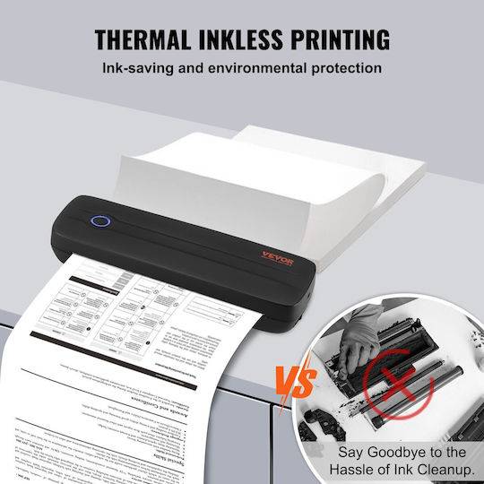 Vevor Portable Label Printer USB, Bluetooth