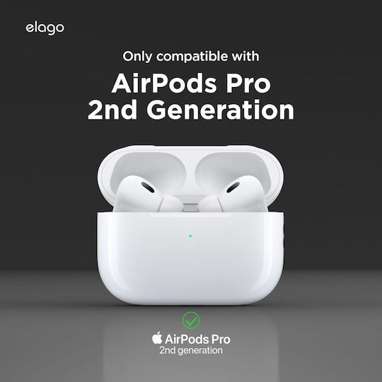 Elago Cassette Player Case Hülle Silikon in Mehrfarbig Farbe für Apple AirPods Pro 2