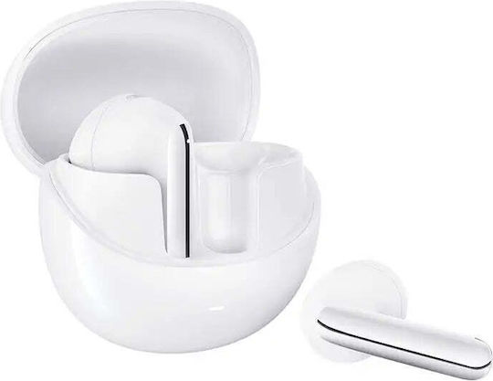 QCY HT 10 Pro Earbud Bluetooth хендсфри Слушалки с Устойчивост на Пот и Кутийка за Зареждане Бял
