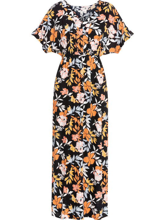 Dynamite Girl Rochii De Vară Pentru Femei Maxi Rochie Neagră