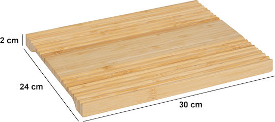 5Five Επιφάνεια Κοπής Ξύλινη Μπεζ 30x24cm
