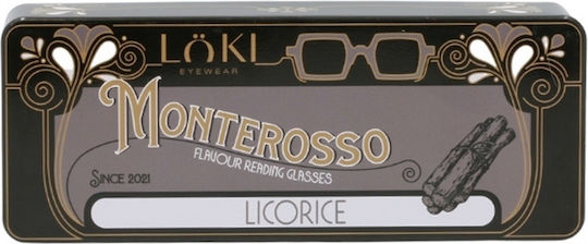 Loki Lesebrille +2.00 in Schwarz Farbe MONTEROSSO/BLACK/43/+2,50