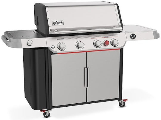 Weber Genesis SP-435 Gas Grill with 4 pcs 21.1kW and Side Burner