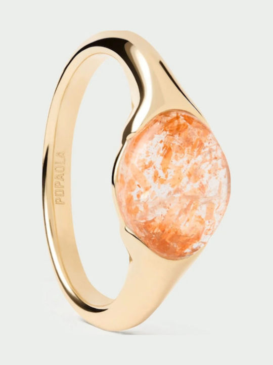 P D Paola Damen Silber Vergoldetes Ring