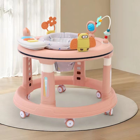 Homeone Baby Walker with Music Pink