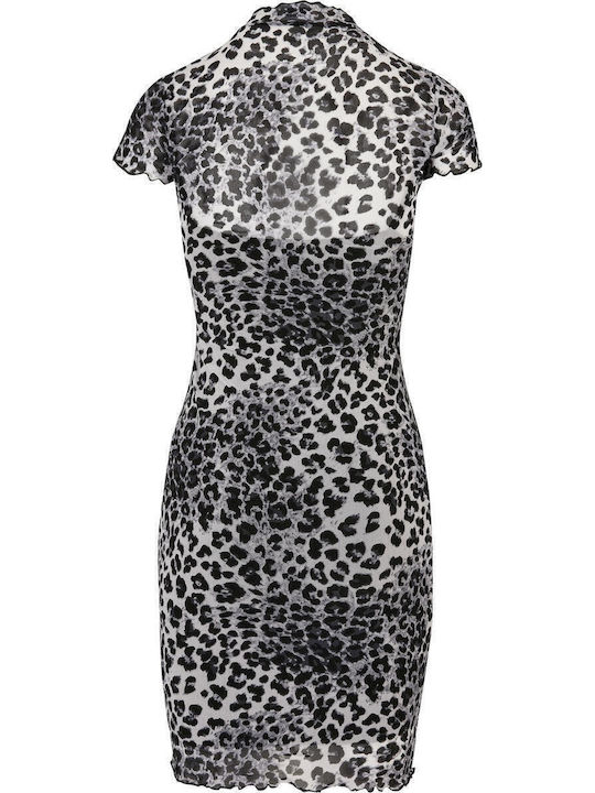 Summer Mini Dress Snow Leo