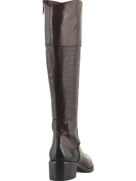 Damenstiefel Braun