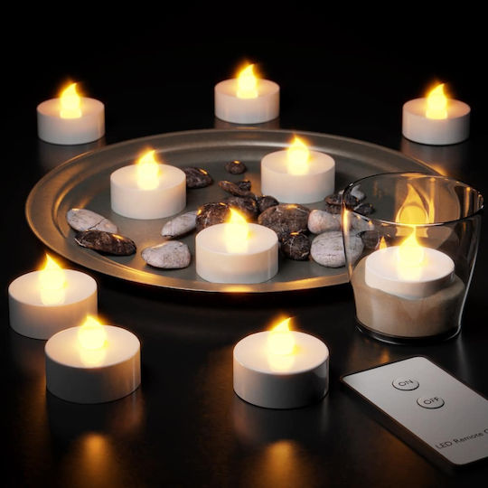 Monzana Dekorative Lampe Wachs-Politur Beige