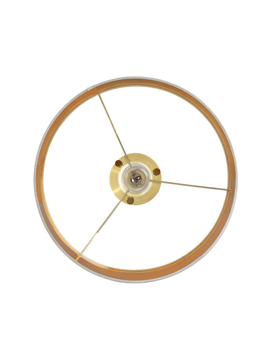 Relaxdays Lampa de podea Î149cm. cu Soclu pentru Bec E27 Alb