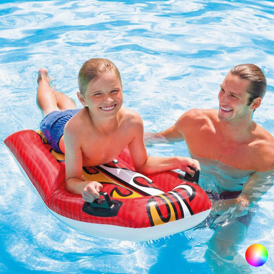 Intex Joy Rider Kid's Inflatable Pool Mattress with Handles Various Colors 112cm