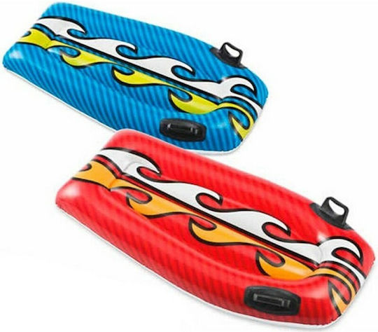Intex Joy Rider Kid's Inflatable Pool Mattress with Handles Various Colors 112cm
