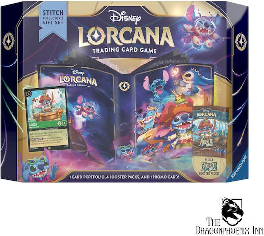 Ravensburger Disney Lorcana Trading Card Games Booster Pack Azurite Sea Gift Set (English) Various Designs