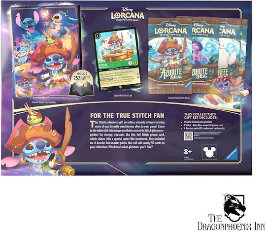 Ravensburger Disney Lorcana Trading Card Games Booster Pack Azurite Sea Gift Set (English) Various Designs