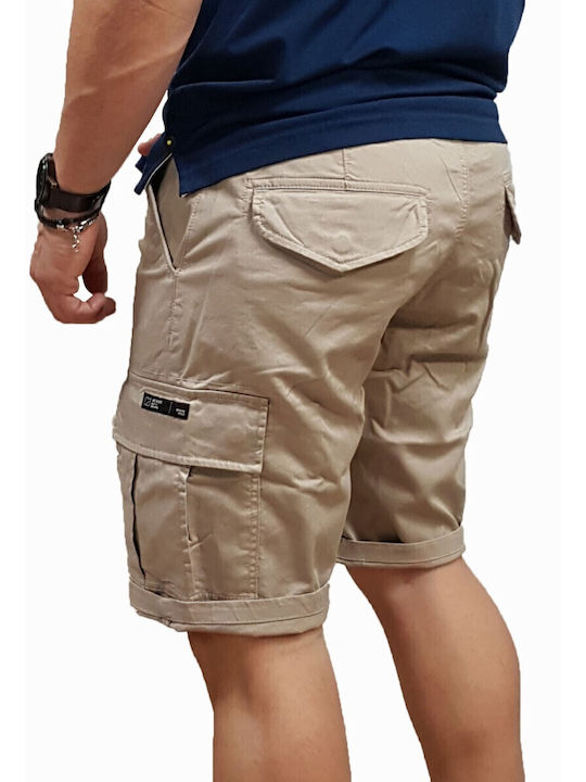 Rebase Men's Shorts Cargo Lt. Ash, Ecru