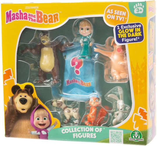 Masha and the Bear Set of 7 Figures Series 2 Mha31000 Mha31000