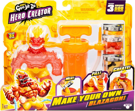Hero Creator Blazagon Goo Jit Zu για 4+ Ετών 13εκ.