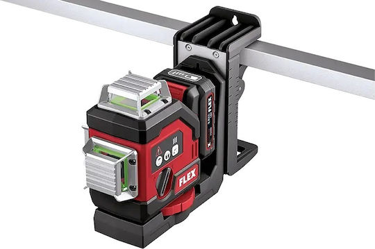 Flex ALC 3 360-G R Γραμμικό Αλφάδι Laser Πράσινης Δέσμης 12V με Εύρος Εργασίας 100m