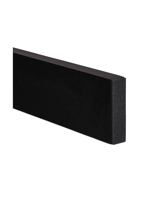 Relaxdays Divizor De Sertar Din Lemn Negru 1.5x6cm 4 Bucăți
