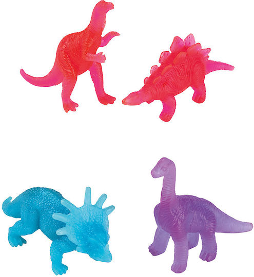 Moses Фигури Динозаври Neon Dino Figure Neon Display за 3+ Години 6.7 см