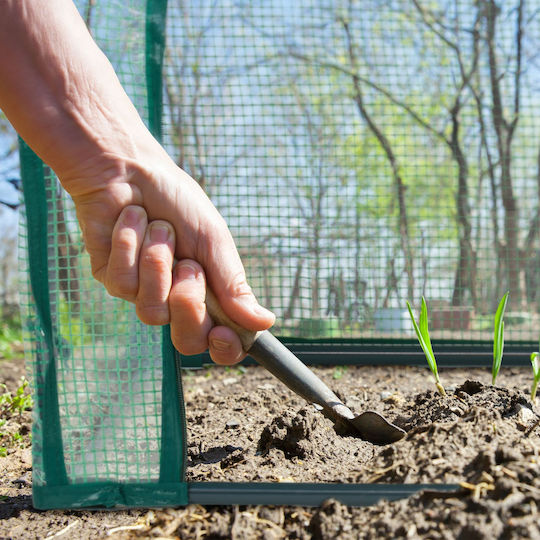 Mini Greenhouse Garden Iron Frame Green 50 X 128 X 60 Cm