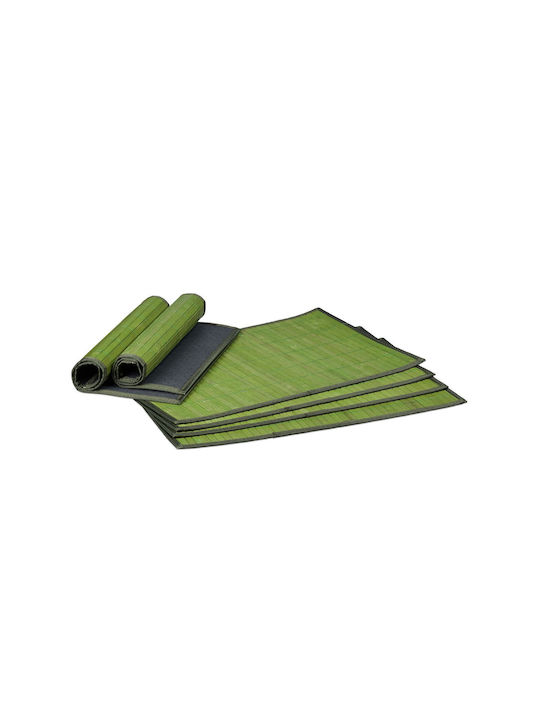Relaxdays Σουπλά Μπαμπού Πράσινο 45x30cm 6τμχ Relaxdays Σουπλά Μπαμπού Πράσινο 45x30cm 6τμχ