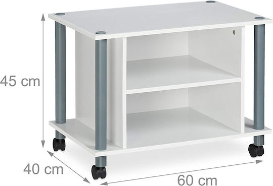 Έπιπλο TV Επιδαπέδιο Λευκό 45x60x40εκ. Έπιπλο TV Επιδαπέδιο Λευκό 45x60x40εκ.