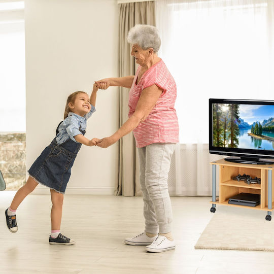 TV Stand Light Brown M45xD60xH40cm