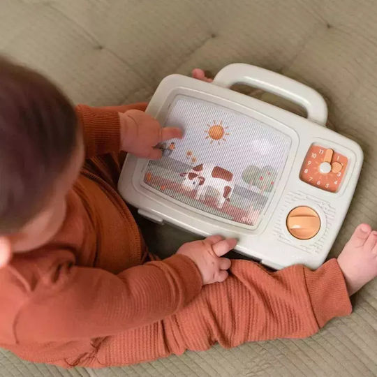 Little Dutch Baby Toy Music Television Little Farm with Music for 12++ Months