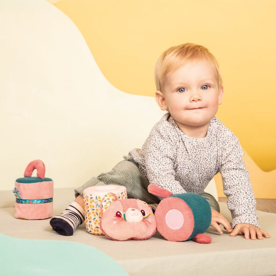 Lilliputiens Roll & Crawling Toys Jeanne made of Fabric with Sounds for 6++ Months