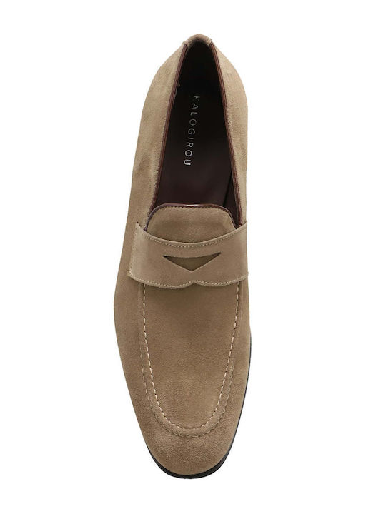Γυναικεία Loafers σε Χακί Χρώμα