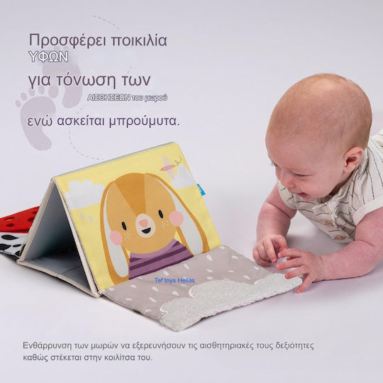 Taf Toys Activity Book Tummy-time made of Fabric with Sounds for 0++ Months