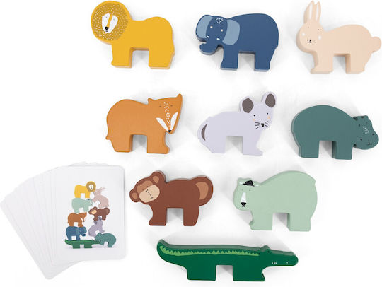 Trixie Stacking Toy Animal made of Wood for 18++ Months
