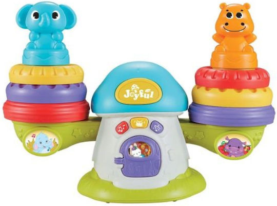Luna Animal with Music and Light for 18++ Months (Various Designs/Assortments of Designs) 1pc