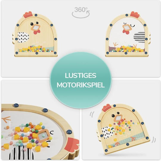 Top Bright Babyspielzeug Füttere Das Huhn aus Holz für 36++ Monate