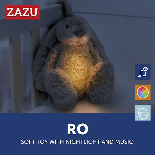 Zazu Animal made of Fabric with Light and Cry Sensor Beige